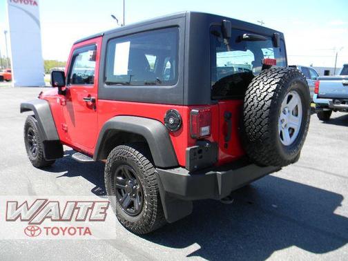 Flame Red Clearcoat 2013 Jeep Wrangler Sport