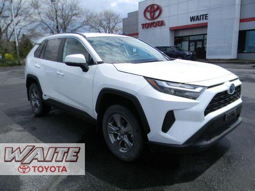 Ice Cap 2024 Toyota RAV4 Hybrid LE