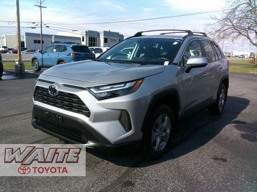 Silver Sky Metallic 2025 Toyota RAV4 Hybrid XLE