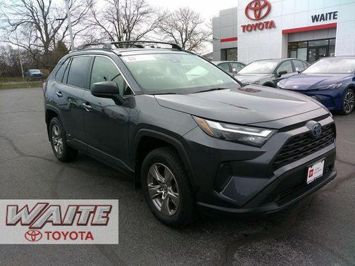 Magnetic Gray Metallic 2023 Toyota RAV4 Hybrid LE