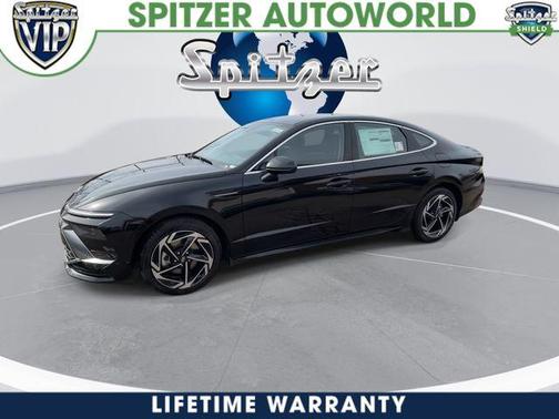 Black 2026 Hyundai SONATA SEL Sport