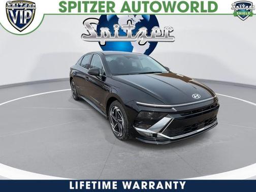 Black 2026 Hyundai SONATA SEL Sport