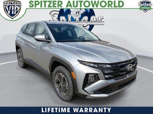 Shimmering Silver 2026 Hyundai TUCSON Hybrid Blue SE