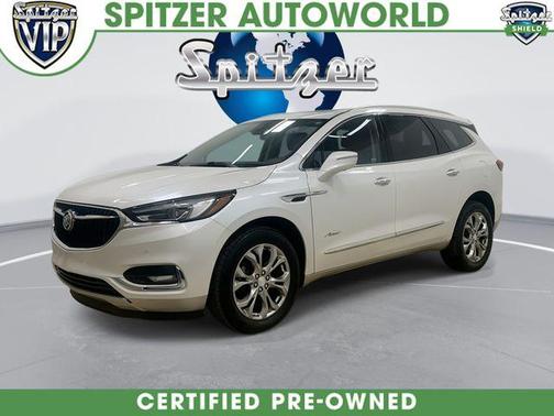 White Frost 2018 Buick Enclave Avenir