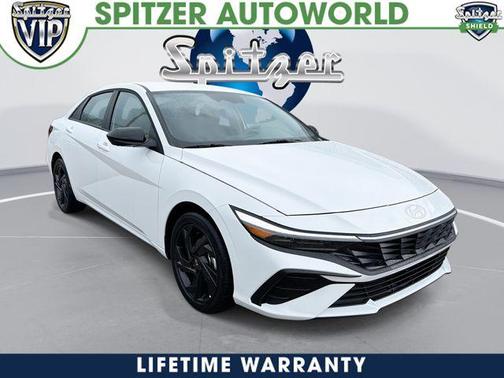Serenity White Pearl 2026 Hyundai ELANTRA SEL Sport