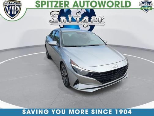 Shimmering Silver Pearl 2023 Hyundai ELANTRA SEL
