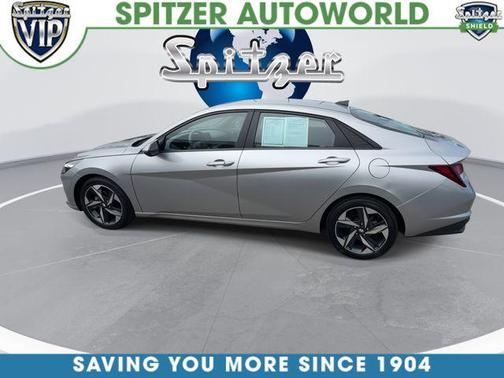 Shimmering Silver Pearl 2023 Hyundai ELANTRA SEL