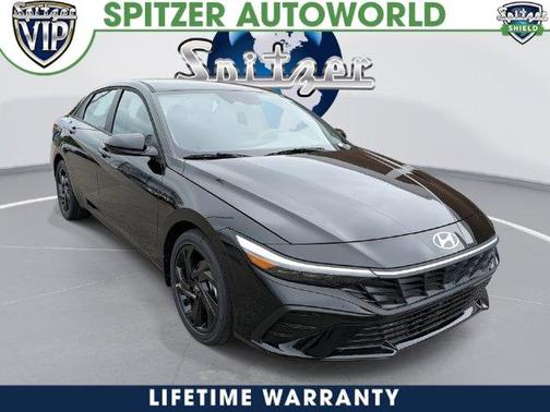 Black 2026 Hyundai ELANTRA SEL Sport