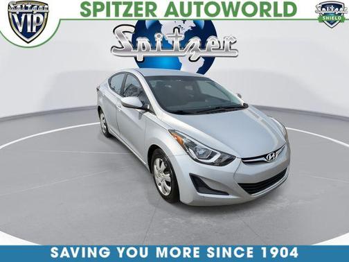 Shimmering Air Silver 2016 Hyundai ELANTRA SE