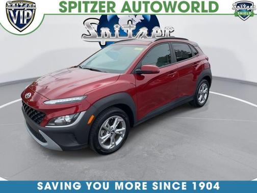 Red 2023 Hyundai KONA SEL