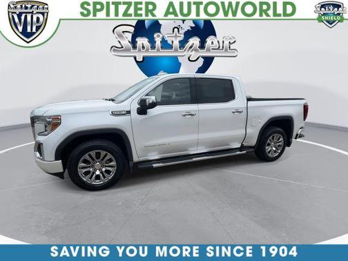 White Frost Tri-Coat 2020 GMC Sierra 1500 Denali