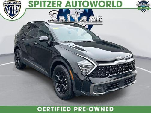 Ebony Black 2023 Kia Sportage X-Pro Prestige