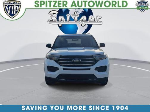 White Metallic 2022 Ford Explorer XLT