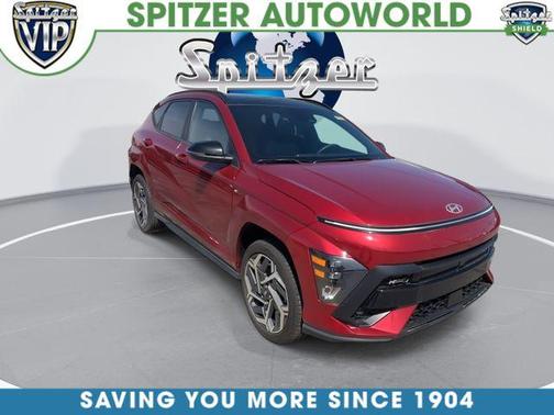 Red Metallic 2024 Hyundai KONA N Line