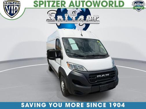 Bright White Clearcoat 2023 RAM ProMaster 2500 High Roof