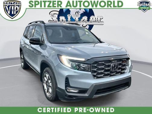 Sonic Gray Pearl 2023 Honda Passport TrailSport