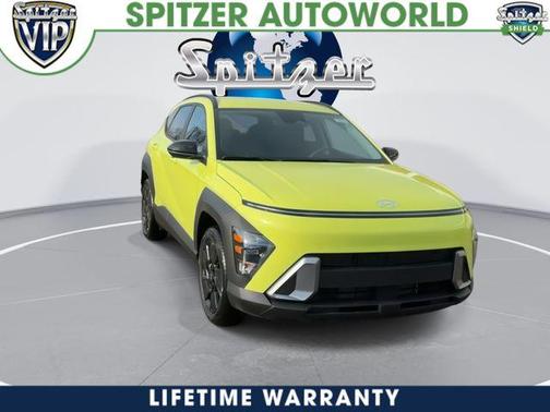 Yellow 2026 Hyundai KONA SEL Sport