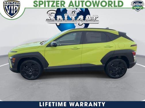 Yellow 2026 Hyundai KONA SEL Sport