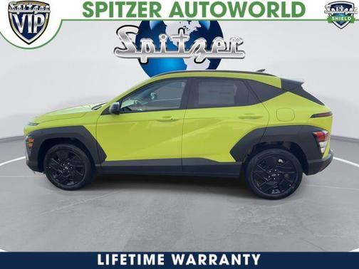 Yellow 2026 Hyundai KONA SEL Sport