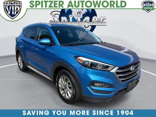 Caribbean Blue 2017 Hyundai TUCSON SE