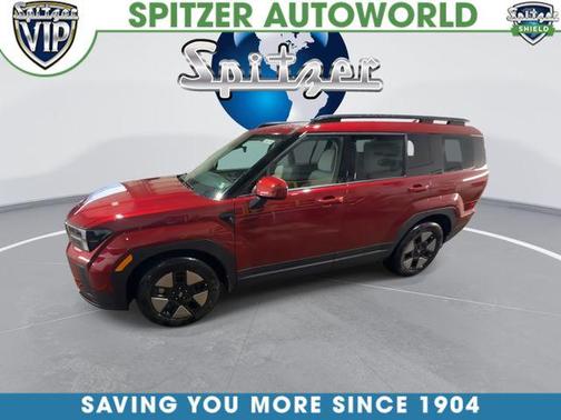 Red 2026 Hyundai SANTA FE HEV SEL
