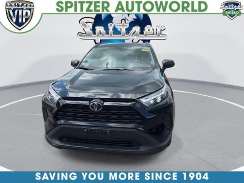 Midnight Black Metallic 2025 Toyota RAV4 Hybrid LE