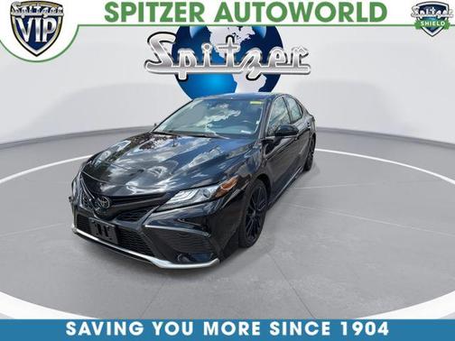 Midnight Black Metallic 2023 Toyota Camry XSE