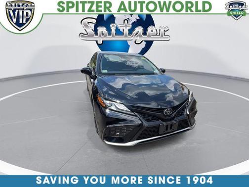 Midnight Black Metallic 2023 Toyota Camry XSE