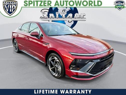 Red 2026 Hyundai SONATA SEL Sport
