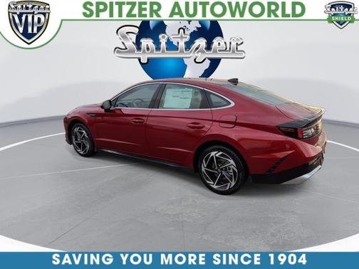 Red 2026 Hyundai SONATA SEL Sport