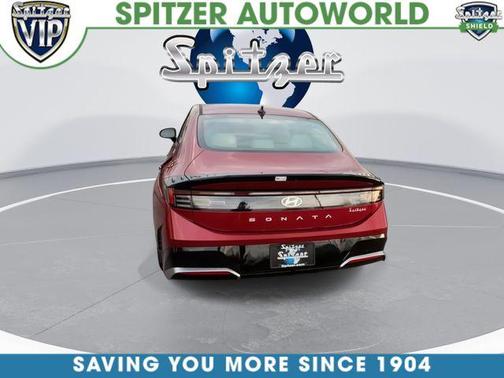 Red 2026 Hyundai SONATA SEL Sport