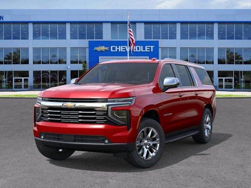 Radiant Red 2026 Chevrolet Suburban Premier
