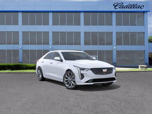 Vibrant White 2026 Cadillac CT4 Premium Luxury