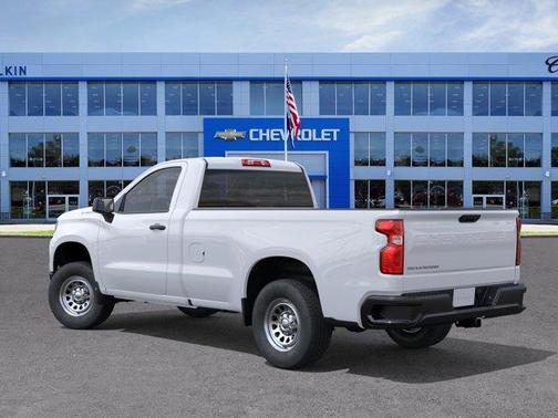 Summit White 2026 Chevrolet Silverado 1500 WT