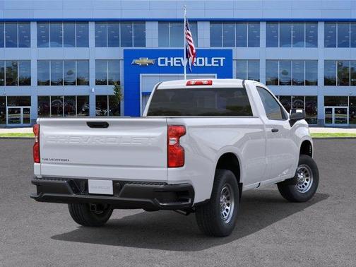 Summit White 2026 Chevrolet Silverado 1500 WT