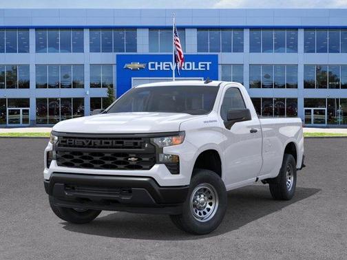 Summit White 2026 Chevrolet Silverado 1500 WT