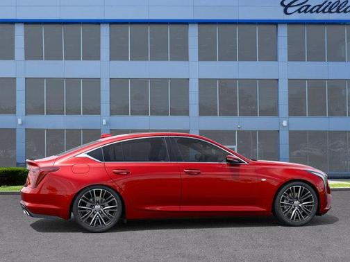 Radiant Red 2026 Cadillac CT5 Premium Luxury AWD
