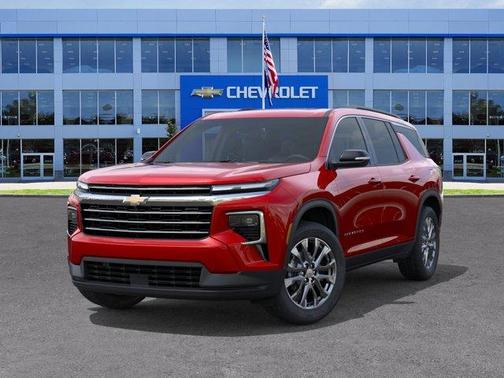 Radiant Red 2026 Chevrolet Traverse LT