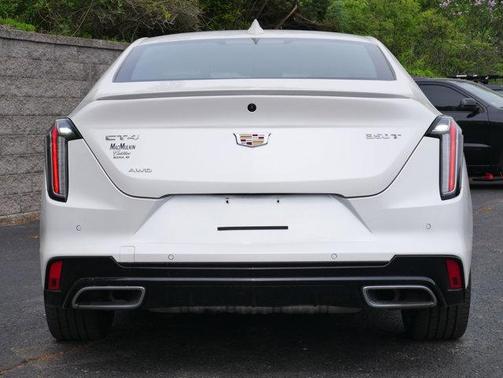 Crystal White Tri-Coat 2021 Cadillac CT4 Sport