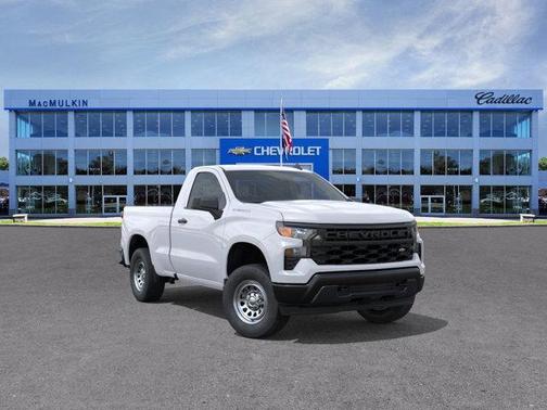 Summit White 2026 Chevrolet Silverado 1500 WT