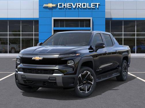Black 2026 Chevrolet Silverado EV LT