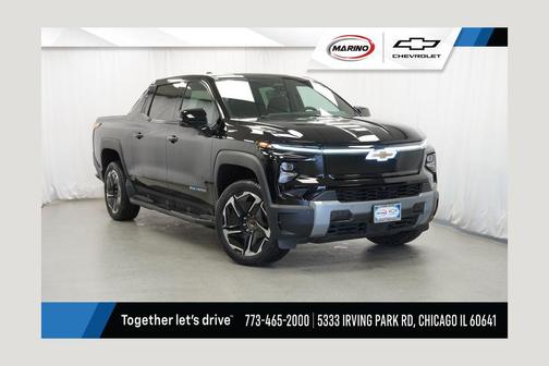 Black 2026 Chevrolet Silverado EV LT