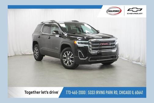 Ebony Twilight Metallic 2023 GMC Acadia FWD SLE