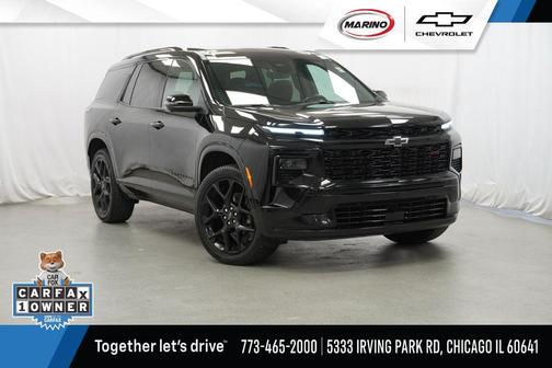 Mosaic Black Metallic 2024 Chevrolet Traverse RS