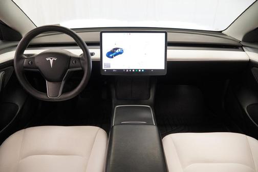 Deep Blue Metallic 2021 Tesla Model 3 Long Range