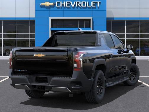 Black 2025 Chevrolet Silverado EV LT