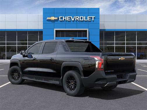 Black 2025 Chevrolet Silverado EV LT