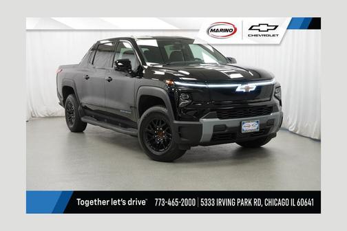 Black 2025 Chevrolet Silverado EV LT