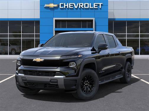 Black 2025 Chevrolet Silverado EV LT