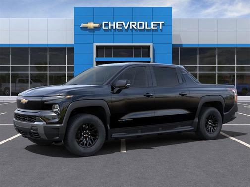 Black 2025 Chevrolet Silverado EV LT